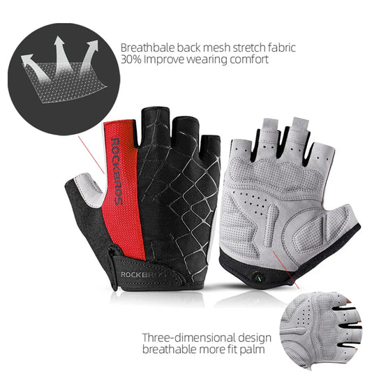 Fahrradhandschuhe Halbfinger