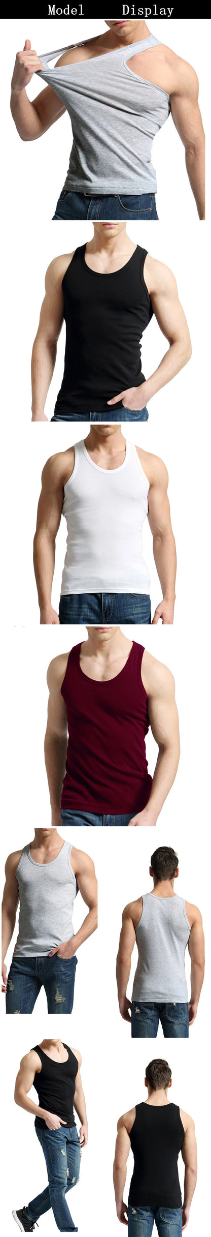 Herren Baumwoll-Tanktop