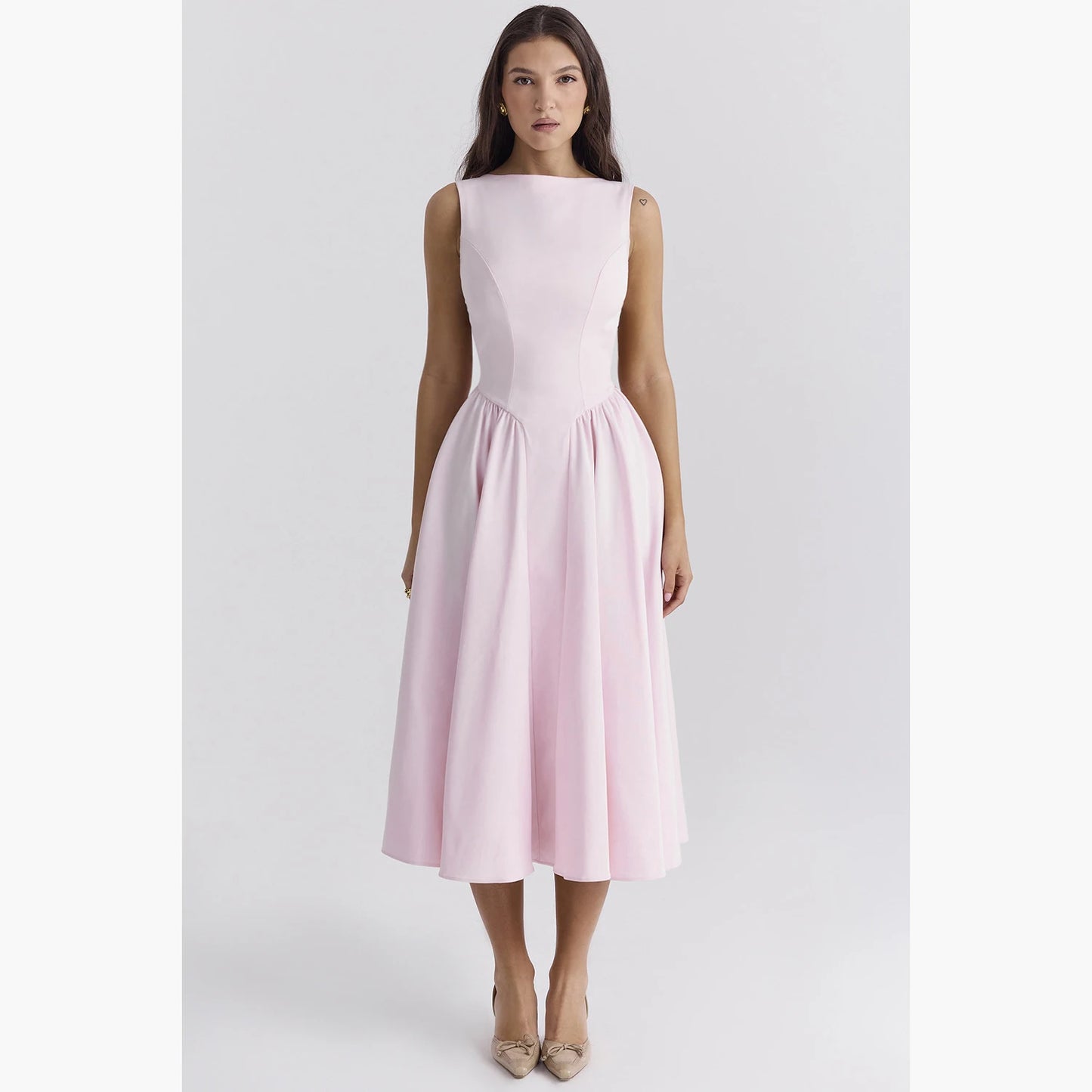 Weißes Spitzenkleid Damen