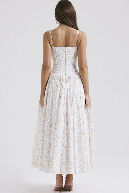 Weißes Spitzenkleid Damen