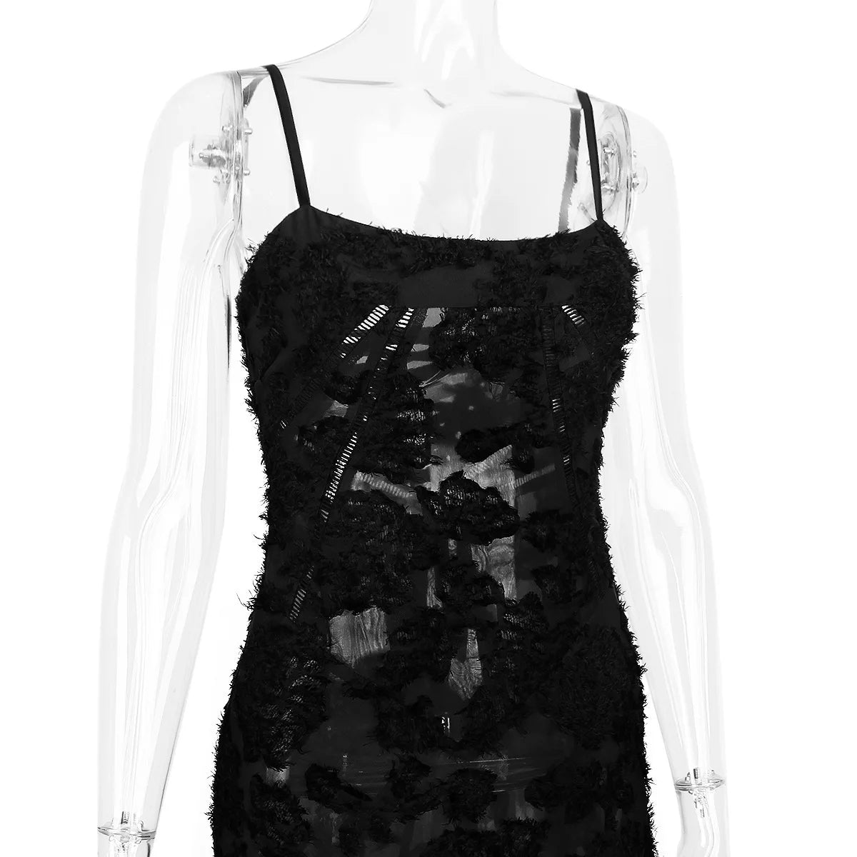 Weißes Spitzenkleid Damen