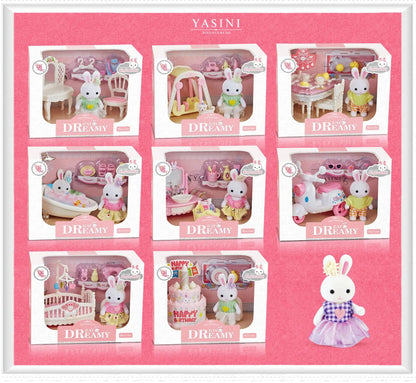 Kaninchen Miniatur-Spielset