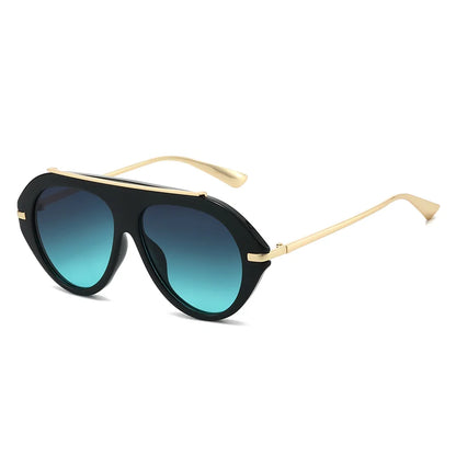 Oversized Piloten-Sonnenbrille