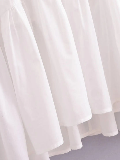 Weißes Spitzenkleid Damen