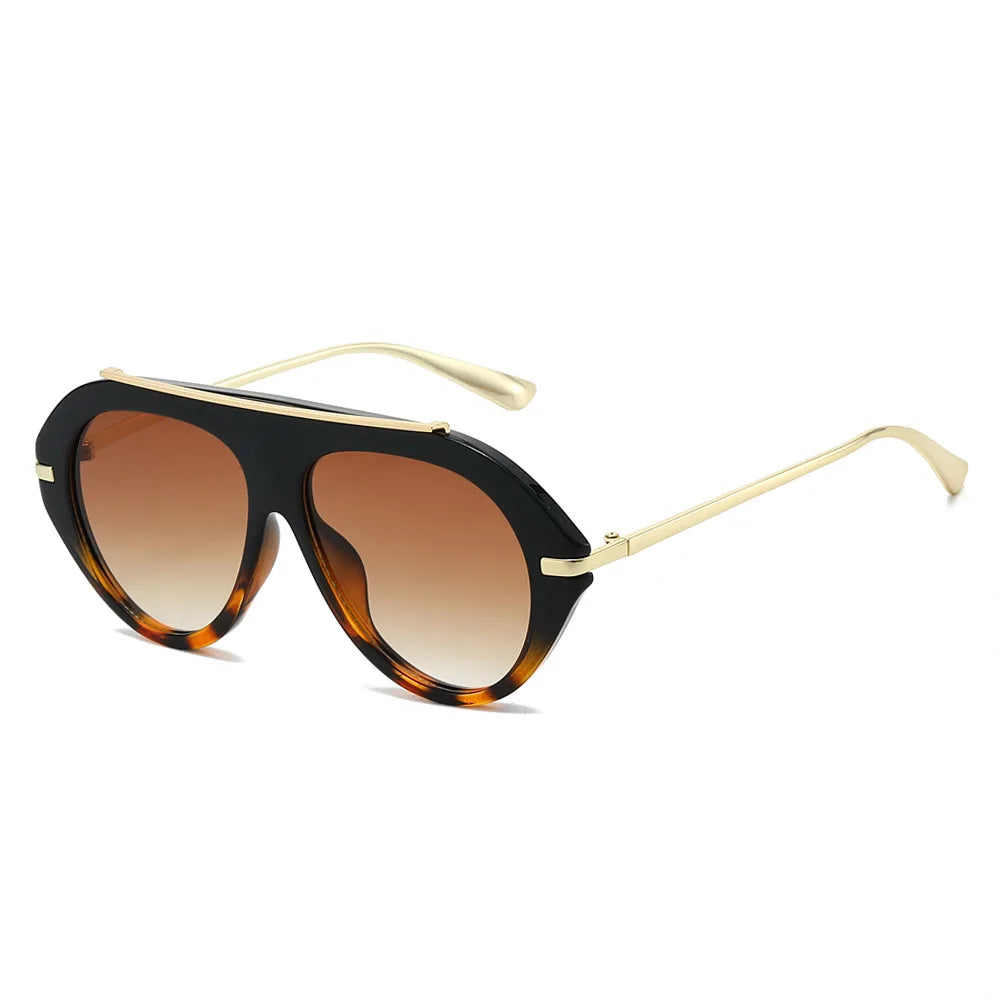 Oversized Piloten-Sonnenbrille