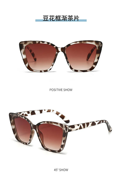 Vintage Cat Eye Sonnenbrille