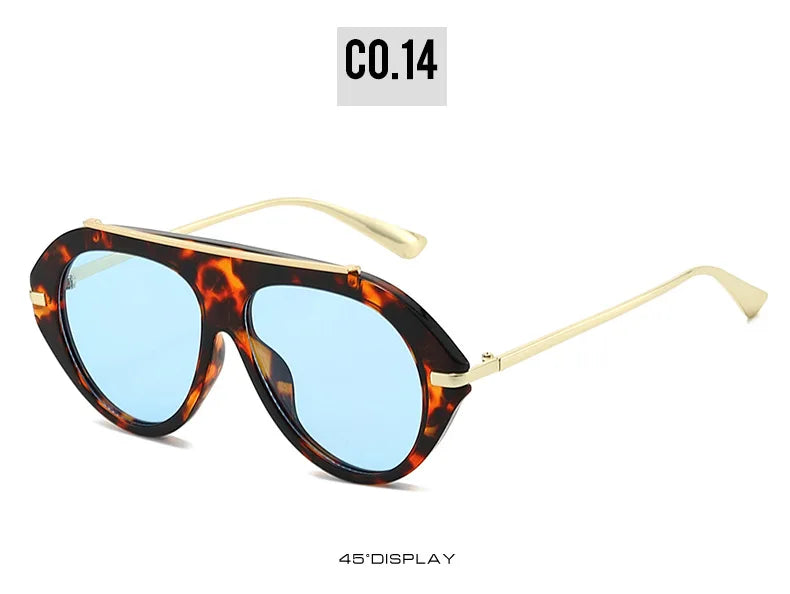 Oversized Piloten-Sonnenbrille