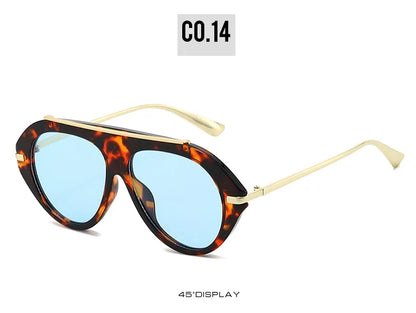 Oversized Piloten-Sonnenbrille