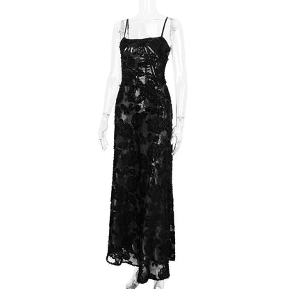 Weißes Spitzenkleid Damen