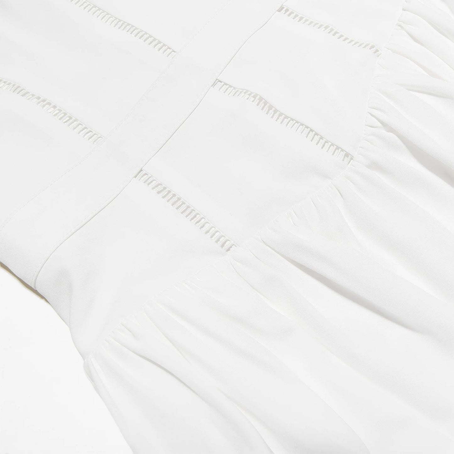 Weißes Spitzenkleid Damen