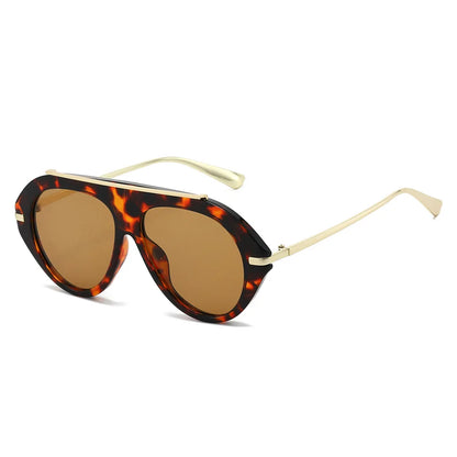 Oversized Piloten-Sonnenbrille