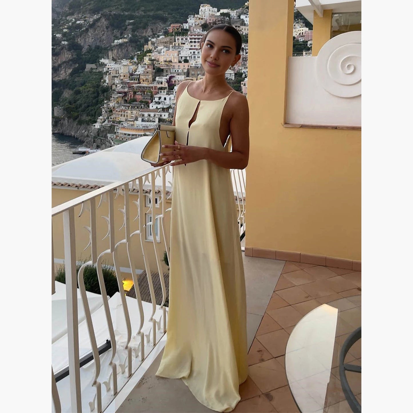 Weißes Spitzenkleid Damen