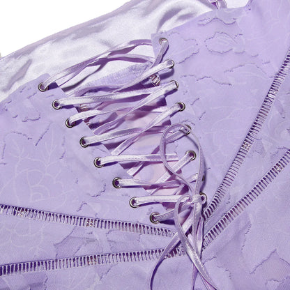 Weißes Spitzenkleid Damen