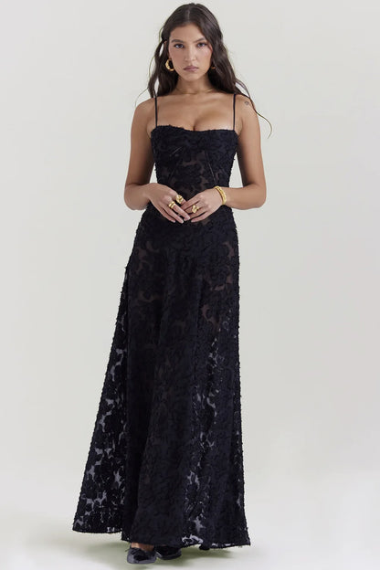Weißes Spitzenkleid Damen
