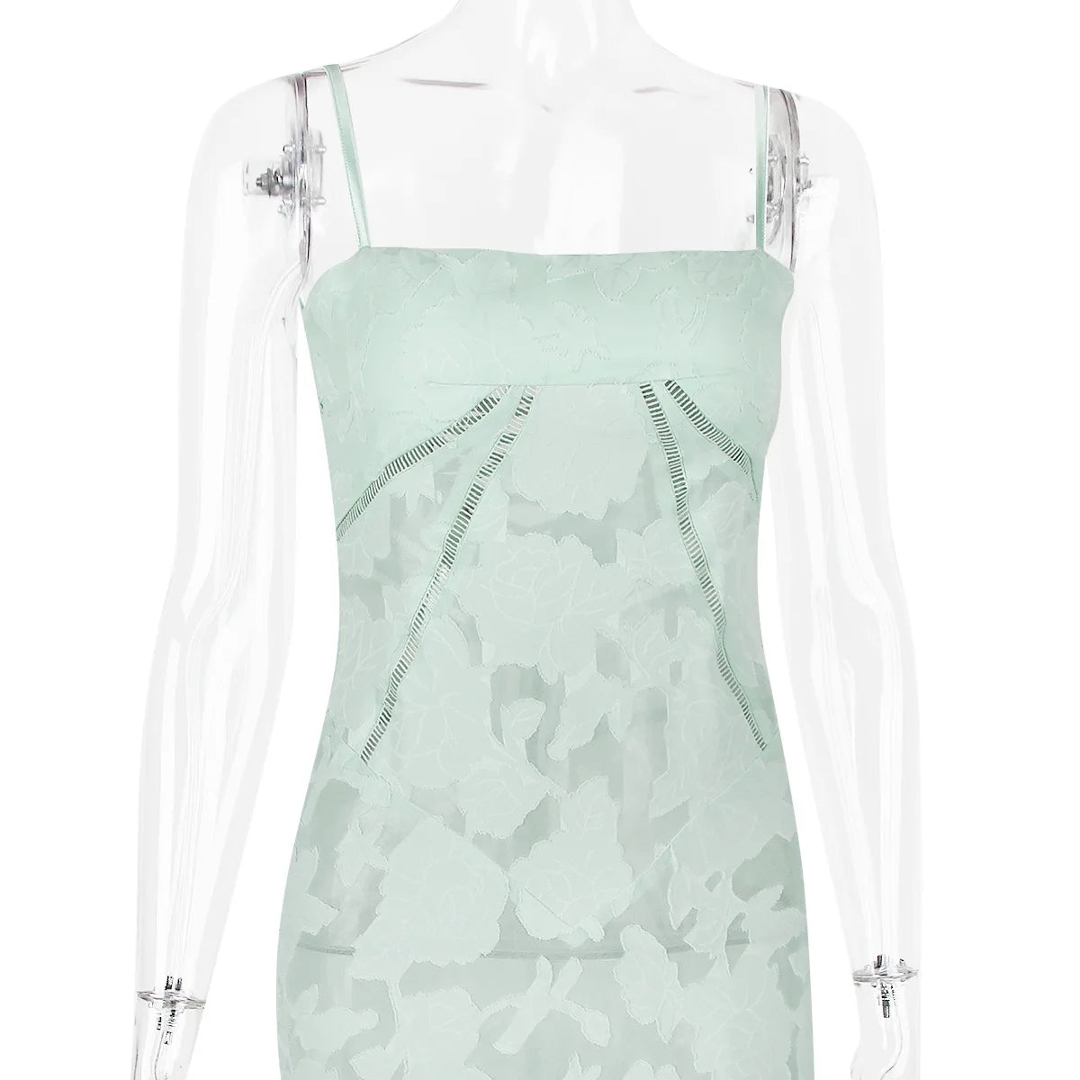 Weißes Spitzenkleid Damen