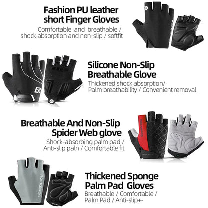 Fahrradhandschuhe Halbfinger