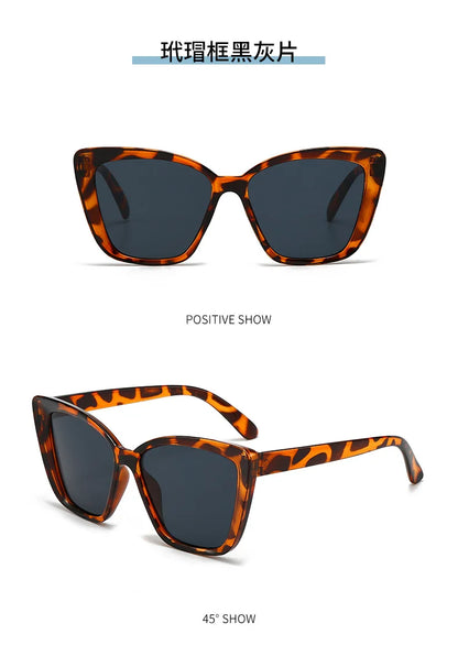 Vintage Cat Eye Sonnenbrille
