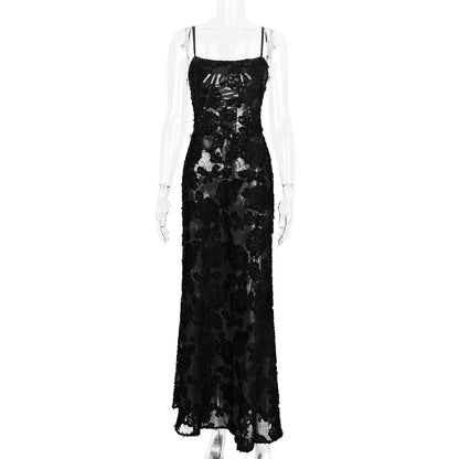Weißes Spitzenkleid Damen