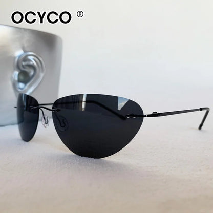 Cat Eye Pilotenbrille polarisiert