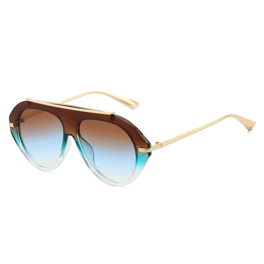 Oversized Piloten-Sonnenbrille