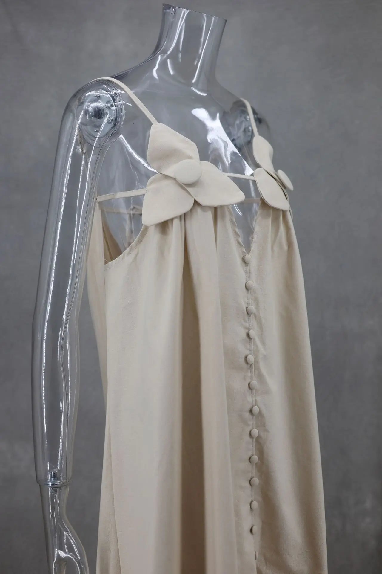 Weißes Spitzenkleid Damen