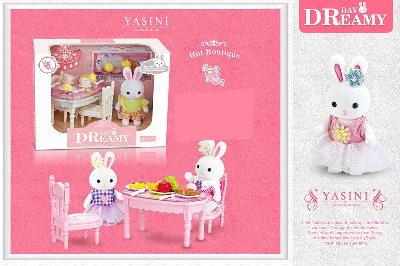 Kaninchen Miniatur-Spielset