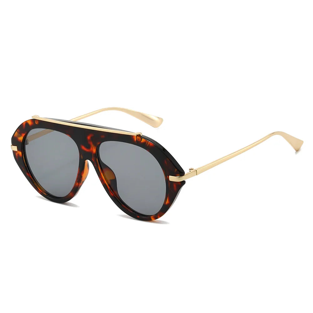 Oversized Piloten-Sonnenbrille