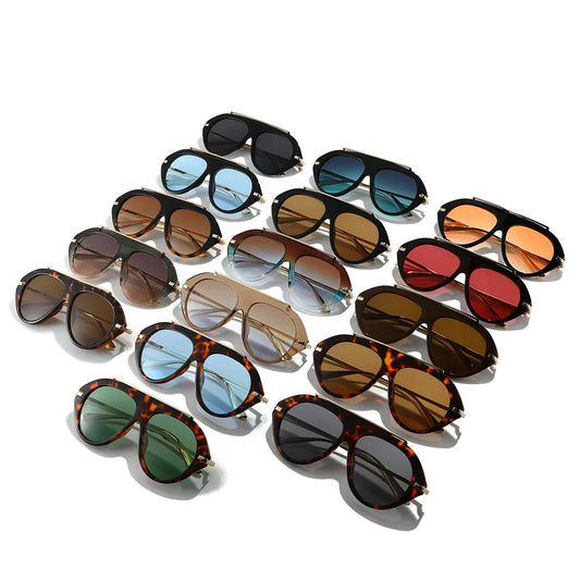 Oversized Piloten-Sonnenbrille