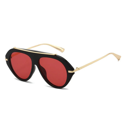 Oversized Piloten-Sonnenbrille