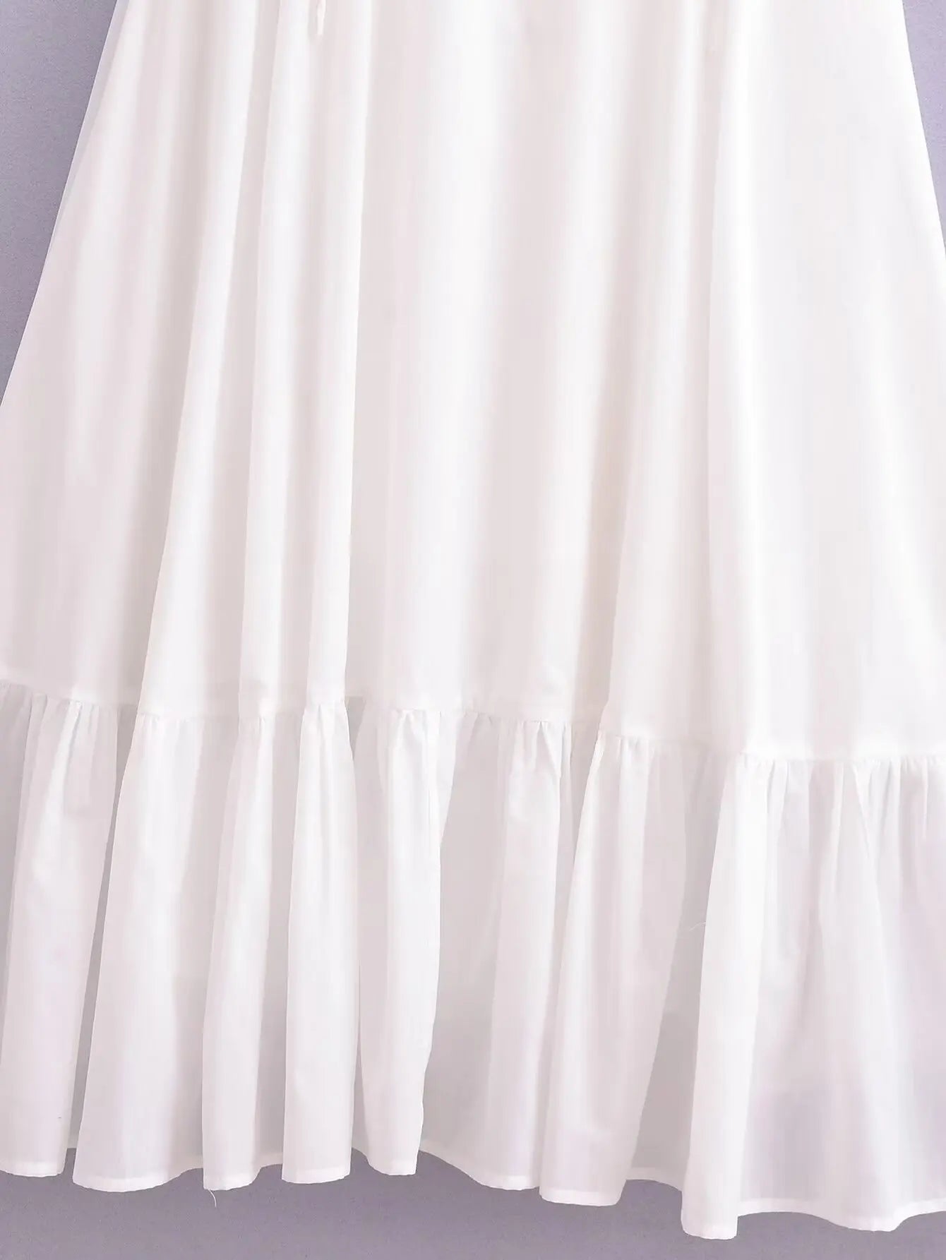 Weißes Spitzenkleid Damen