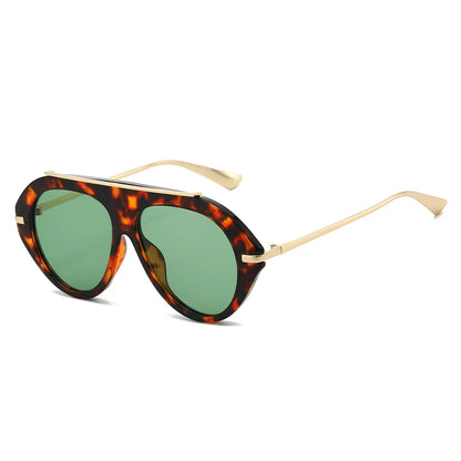 Oversized Piloten-Sonnenbrille