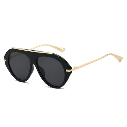 Oversized Piloten-Sonnenbrille