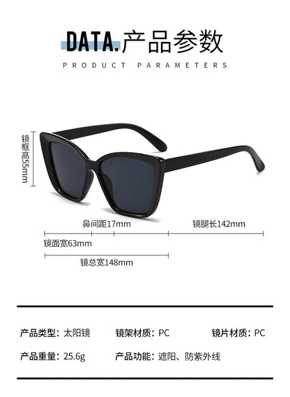 Vintage Cat Eye Sonnenbrille