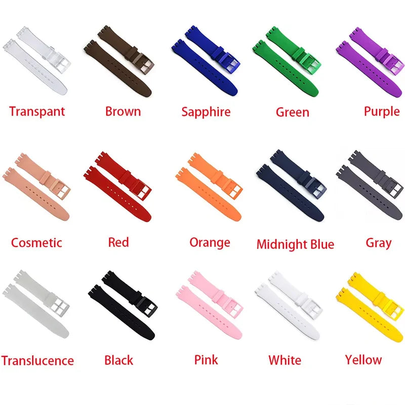 Swatch Ersatzarmband Silikon