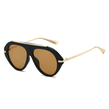 Oversized Piloten-Sonnenbrille