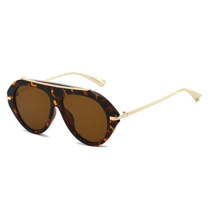 Oversized Piloten-Sonnenbrille