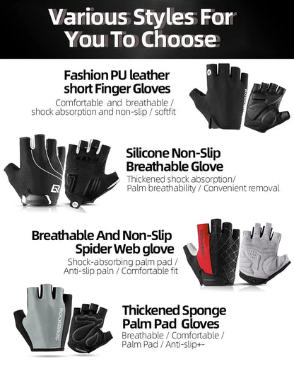 Fahrradhandschuhe Halbfinger