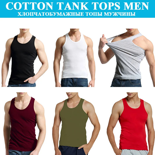 Herren Baumwoll-Tanktop