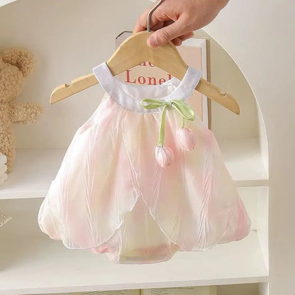 Baby Mädchen Romper Kleid