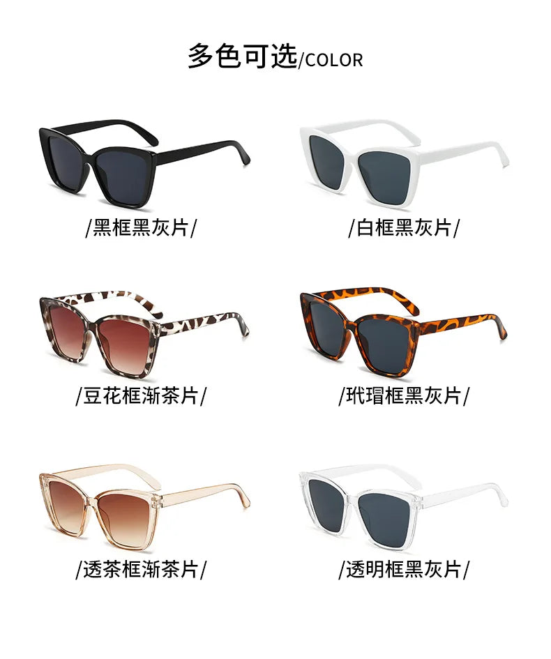 Vintage Cat Eye Sonnenbrille
