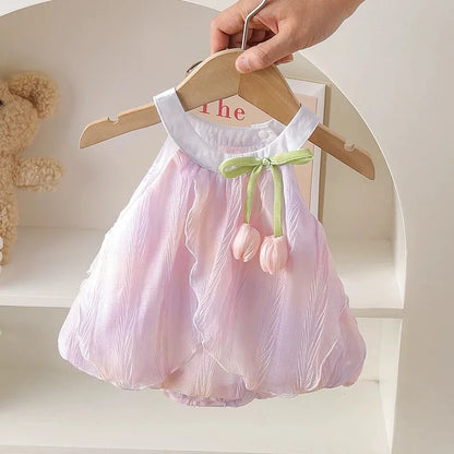 Baby Mädchen Romper Kleid