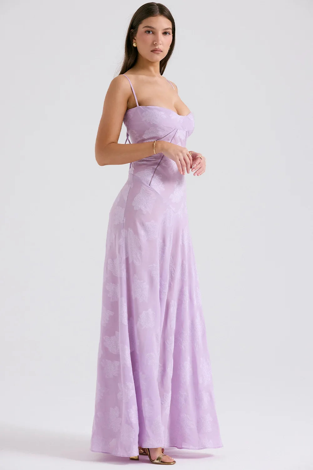 Weißes Spitzenkleid Damen