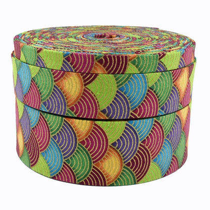 Jacquard-Ripsband