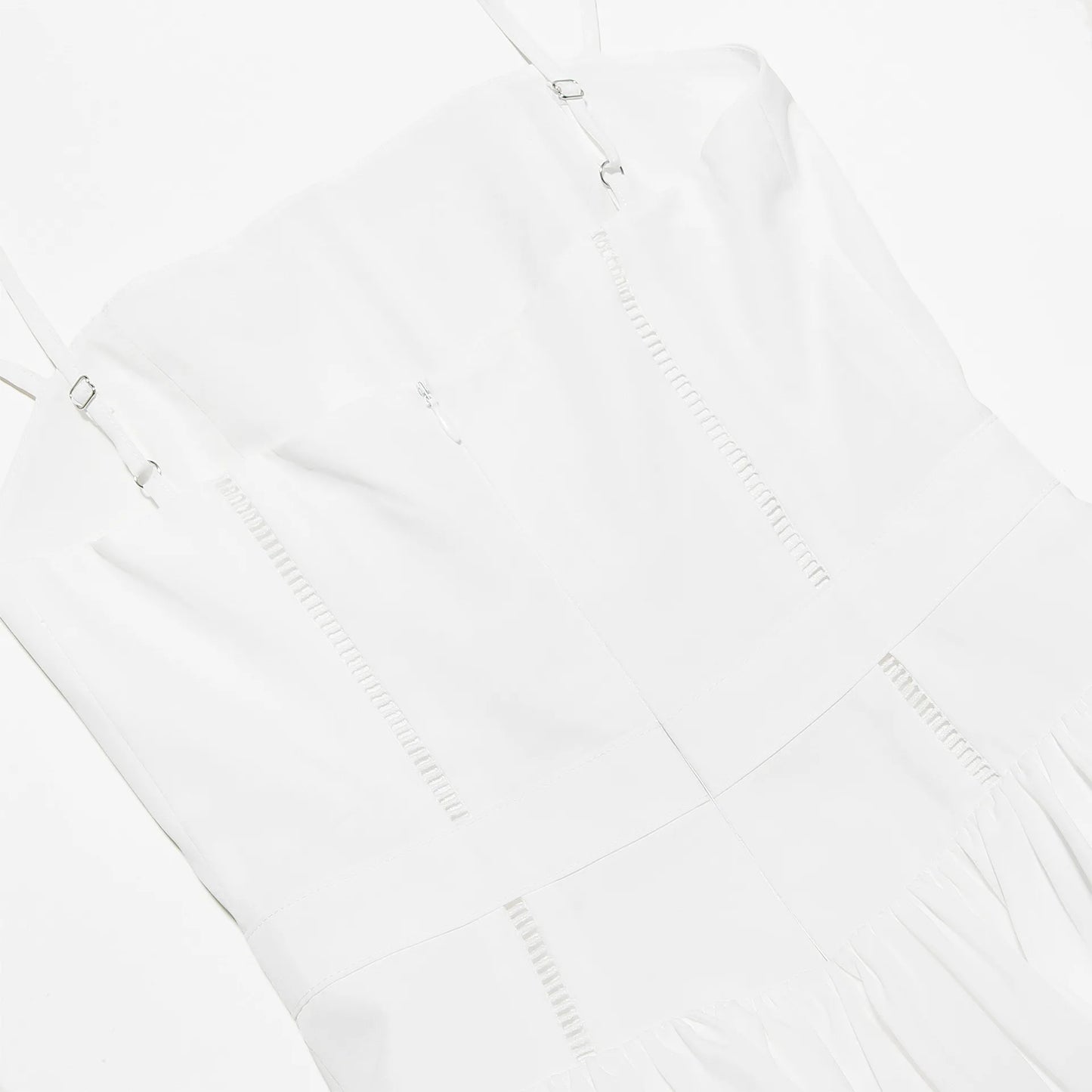 Weißes Spitzenkleid Damen