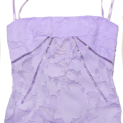 Weißes Spitzenkleid Damen