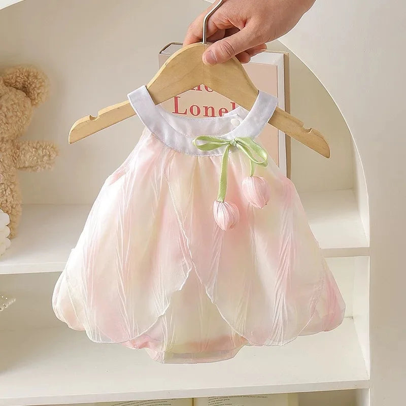 Baby Mädchen Romper Kleid