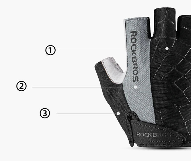 Fahrradhandschuhe Halbfinger