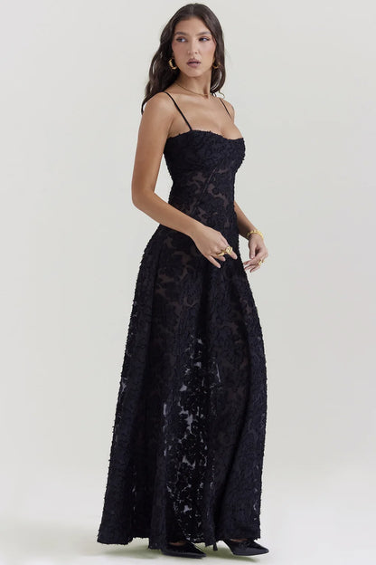 Weißes Spitzenkleid Damen