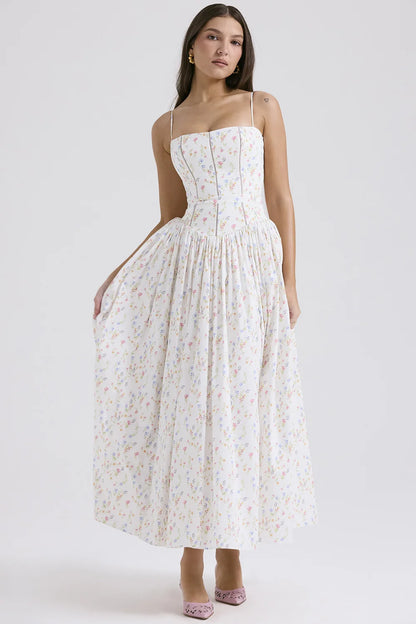 Weißes Spitzenkleid Damen